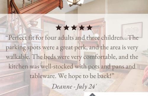 Victorian Village House | 4 Bed Duplex near Goodale Park