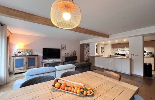 Abondance Apartment | 4-bedroom apartment in a central chalet
