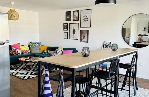 Quartier du Palais Apartment | 🏅 4 Bedrooms - 4 Bathrooms with🚽 Private in Créteil 🌟 JO 2024 🚇 RER D'et Métro 8