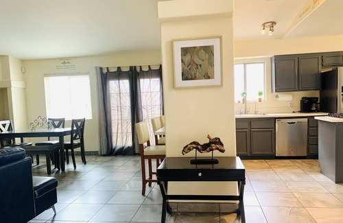North Las Vegas Villa | 4 bedrooms house. Sleeps 14, 13 miles to Airport, 7-11 miles to the Strip.