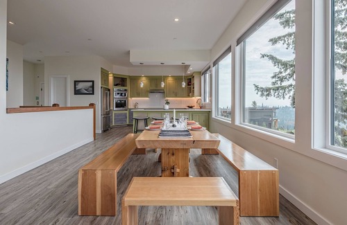 Silver Star Mountain House | 4 level duplex with 2 king beds, elevator, private hot tub, laundry and views.