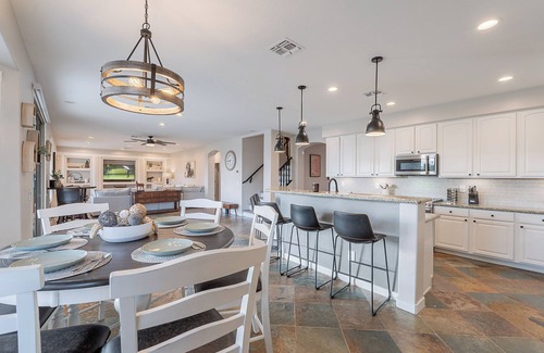 Augusta Ranch House | 4 Lux King Bedrooms, gorgeous private pool & spa, lawn games & stunning golf course views