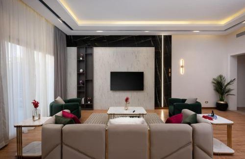 New Cairo House | 4 master bedrooms villa with private swimming pool