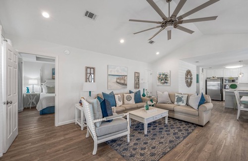 Clipper Cove House | 4 min to Beach - Next to Pool - Great Outdoor Living Area.