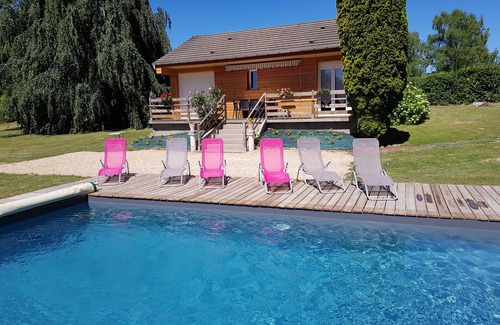 Beynat Ski Chalet | 4* private chalet with heated pool, at Lac de Miel
