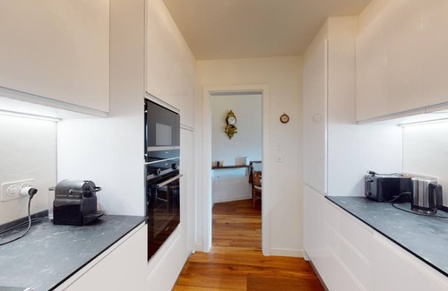 Sils-Maria Apartment | 4-room apartment in the loft.