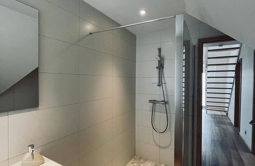 Wintzenheim Apartment | 4-room duplex gîte with mountain-view terrace