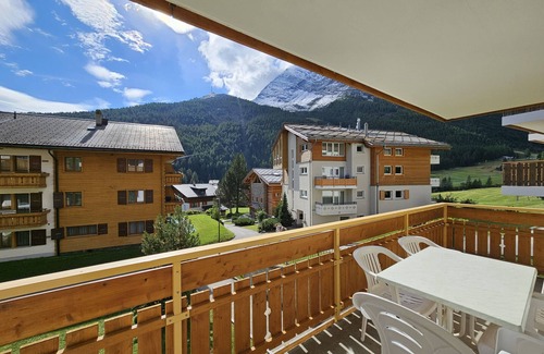 Saas-Fee Apartment | 4-room flat right by the Stafelwald ski lift in house Dominic B