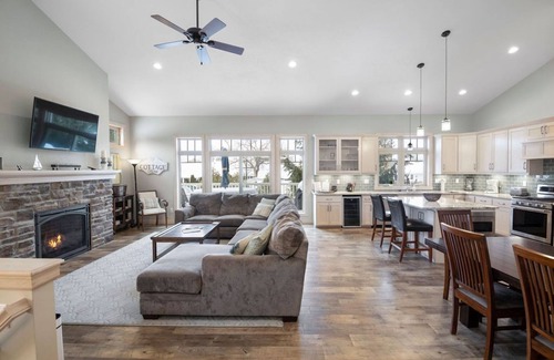 Fish Creek Condo | 4190 Cottage Row Ct. - New Construction Downtown Fish Creek - Walk Everywhere!