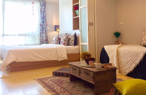 Yan Nawa Apartment | 42 SQM.STUDIO@ BTS.SAPAN TAKSIN & PIER !