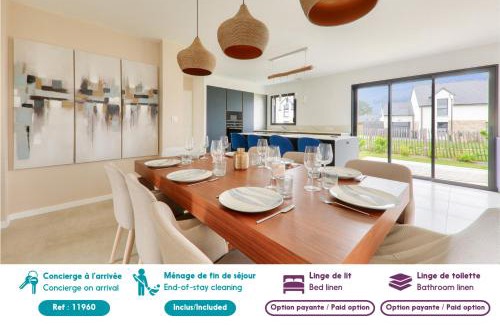 Saint-Philibert House | 450m de la plage, grande maison pour 10