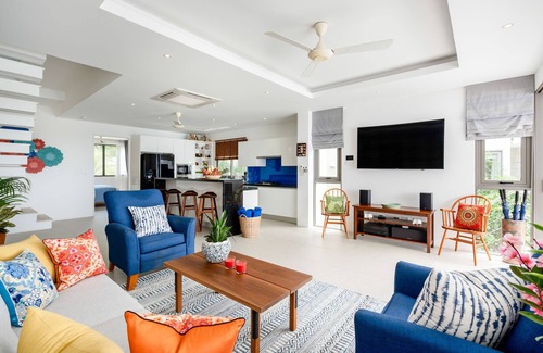 Moo 5 Villa | 4BDR Oceanview Private Villa with Infinity Pool Stunning ONLY 5min walk to Beach