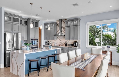 Key Colony Beach House | 5 bedrooms, pool/spa heated, bikes, kayaks, game room, elevator, deep 75' dock.