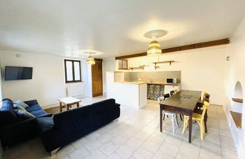 Meaudre Apartment | 5 minutes from the village, spacious accommodation in a typical Vercors farmhouse