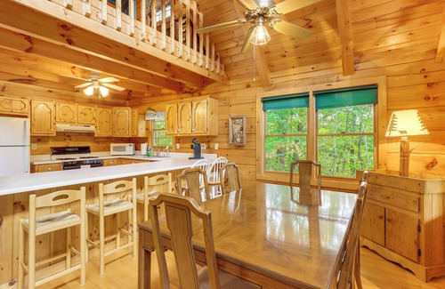 My Mountain Cabin | 5 Mi to Blue Ridge Lake: Cabin w/Fire Pit!