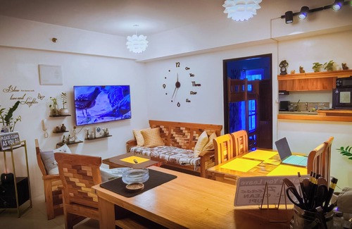 Baguio Apartment | 5 minutes to the theme park! Family-sized condo