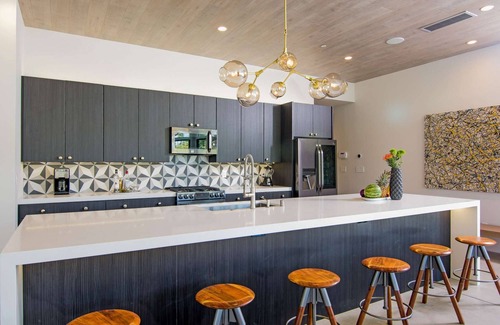 Palm Springs House | 5 Palms Estate by PalmsAtPark - Glam Pool, Spa & Mountain Views