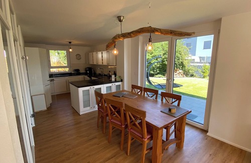 Lechbruck Villa | 5 star FERIENVILLA on 150 square meters with large garden in the Allgäu (KÖNIGSCARD INCL)