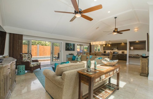 Poipu House | 5 Star, Great for Families, 4BD w/AC, HTD Pool, Poipu Beach Athletic Club access