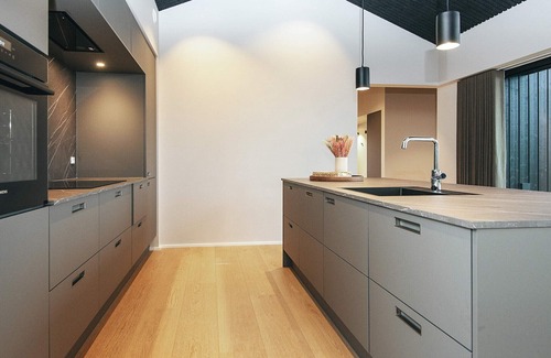 Hvidbjerg Strand House | 5 star holiday home in Børkop-By Traum