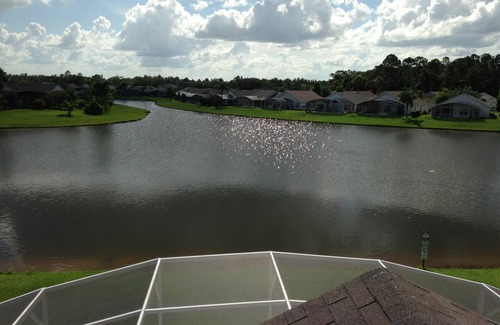 Eagle Pointe South House | 5 STAR Lakefront Pool Home, Great Fishing! FREE POOL HEAT, GAS GRILL & WIFI!
