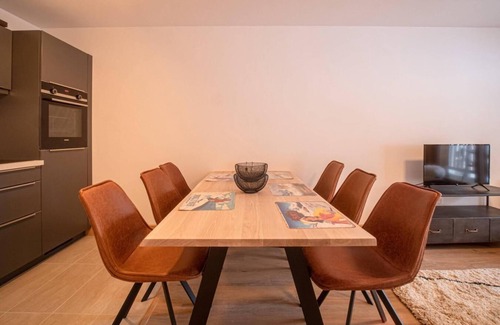 Valmorel Apartment | 50m from ski slopes, 4th floor, view mountain, balcony, tv, 54m², Valmorel