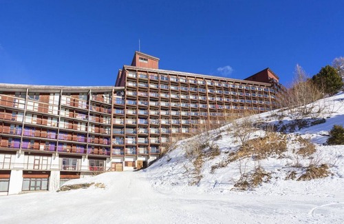 Arc-2000 Apartment | 50m from ski slopes, 10th floor, balcony, tv, 29m², Les Arcs