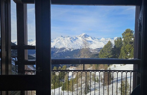 Arc-2000 Apartment | 50m from ski slopes, 12nd floor, balcony, tv, 30m², Les Arcs