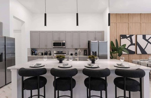 Florida Central Atlantic Coast House | 5836-Lakefront Grandeur: 15BR & Themed Suites