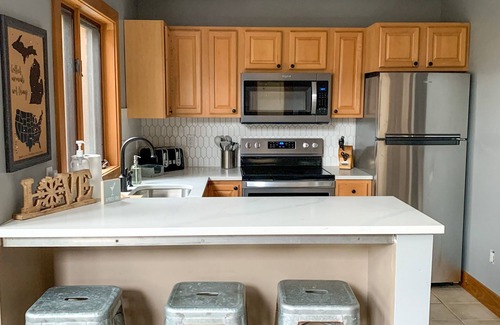 Boyne Falls Condo | 5BR/4BA Luxury Boyne Mountain Condo. Ski-In/Ski-Out & Walk to Lodge & Spa.