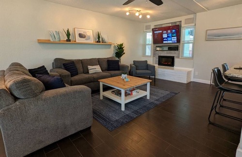 Neptune Beach House | 5BR/4BA Pool & Tiny Home | Good Morning Rentals