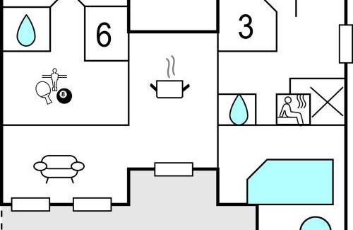 Bønnerup Strand House | 6 Bedroom Nice Home In Glesborg