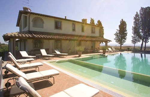 Montaione Villa | 6 bedrooms villa with private infinity pool. Near Montaione with A/C and Wi-Fi!
