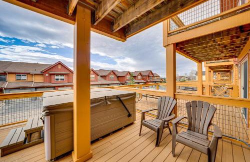 Fraser House | 6 Mi to Winter Park Resort Townhome with Hot Tub!