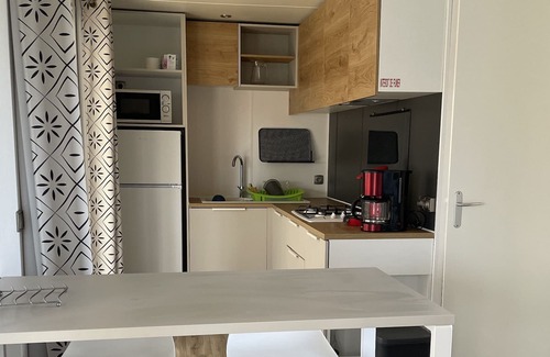 Meschers-sur-Gironde House | 6-seater mobile home with terrace 5 minutes from the beach and town center