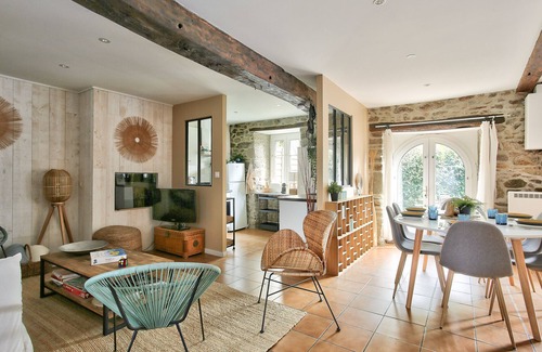 Saint-Suliac House | 600m beach Saint-Suliac- Cottage for 4