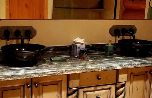 Silver Summit House | 7,000 square foot custom Log Ski Lodge with unbelievable view of the slopes