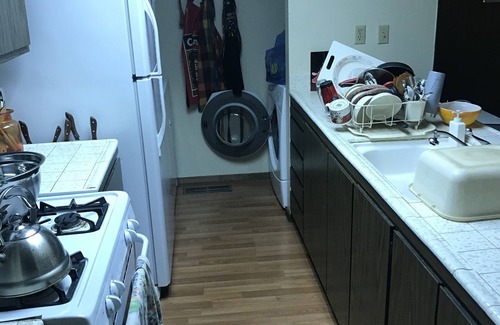 Lake Forest Condo | 70's Cabin/Condo