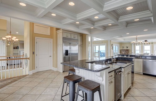 Surf City House | 8 Bedroom Direct Oceanfront Home, Private Pool, Media Room, Private Beach Access, 2025 Updates