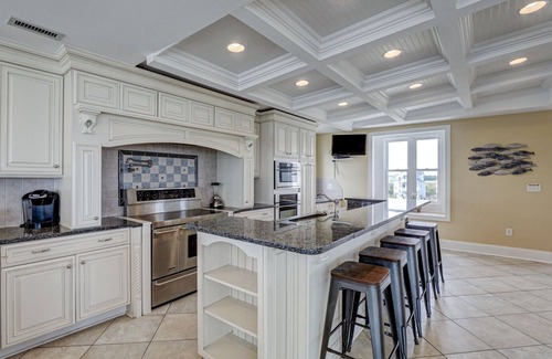 Surf City House | 8 Bedroom Direct Oceanfront Home, Private Pool, Media Room, Private Beach Access, 2025 Updates