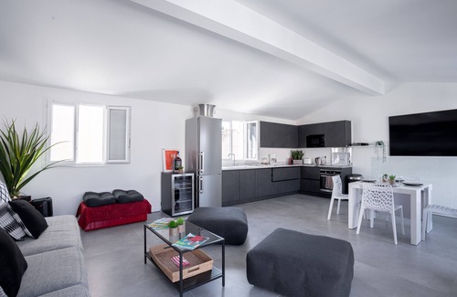 Cannes Old Town House | 8. house privatize 6 flats from duplex/penthouse to studio SEA view+close beach
