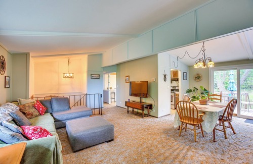 Northeast Michigan House | 8 Mi to Crystal Mountain: Peaceful Up North Home