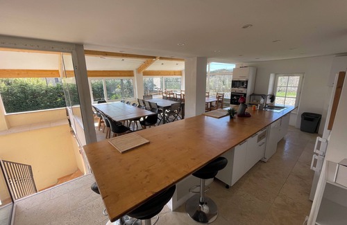 Rosieres House | 9-bedroom house in charming Rosières with AC, fitness room, WiFi