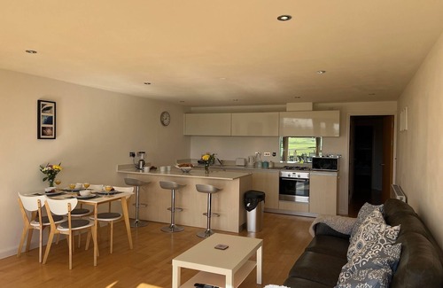 Newquay Apartment | 9 Zinc Modern apt, amazing Fistral views & sunsets. Close to golf course.