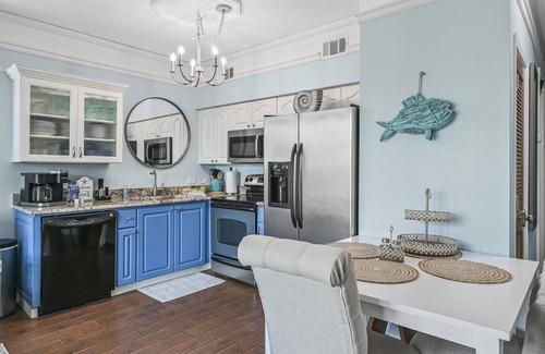 Gulf Place Condo | 97steps to our private beach access with a private beach ! WIFI Front Balcony