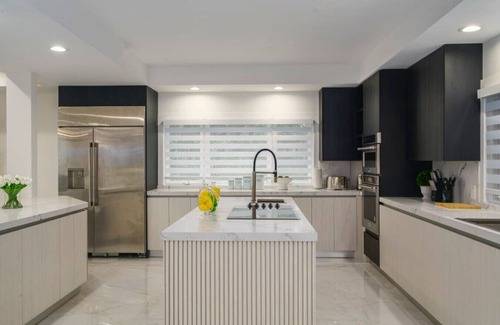 Fort Pierce Apartment | 9K SF Waterfront Mansion, Pool, Boat Dock, Theater