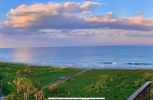 Fort Pierce Shores Condo | 9th floor oceanfront and riverview condo! Enjoy the sunrises and sunsets
