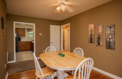 Caswell Beach House | 9th Tee: Patio Home Overlooking the 9th Tee with Screened Porch Close to Beach