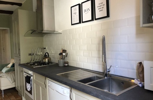 Henansal Cottage | A 2 bedroom gite sleeping 4 plus a cot with access to a heated covered pool.