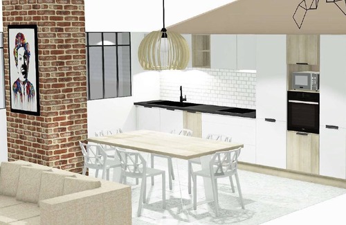 Duisans House | A 5 mn D'arras ! Appartement de 100m², 8 Personnes, Piscine, Hammam et Jacuzzi !